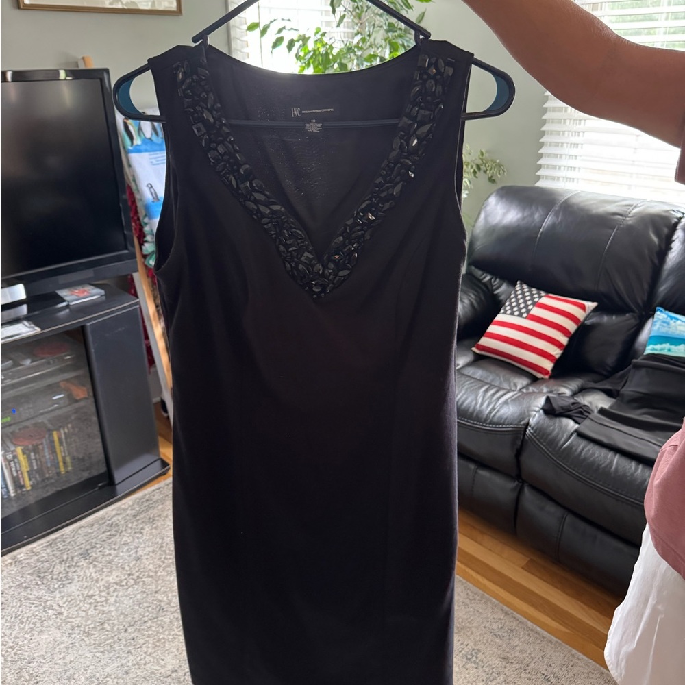 INC International Concepts Black Dress